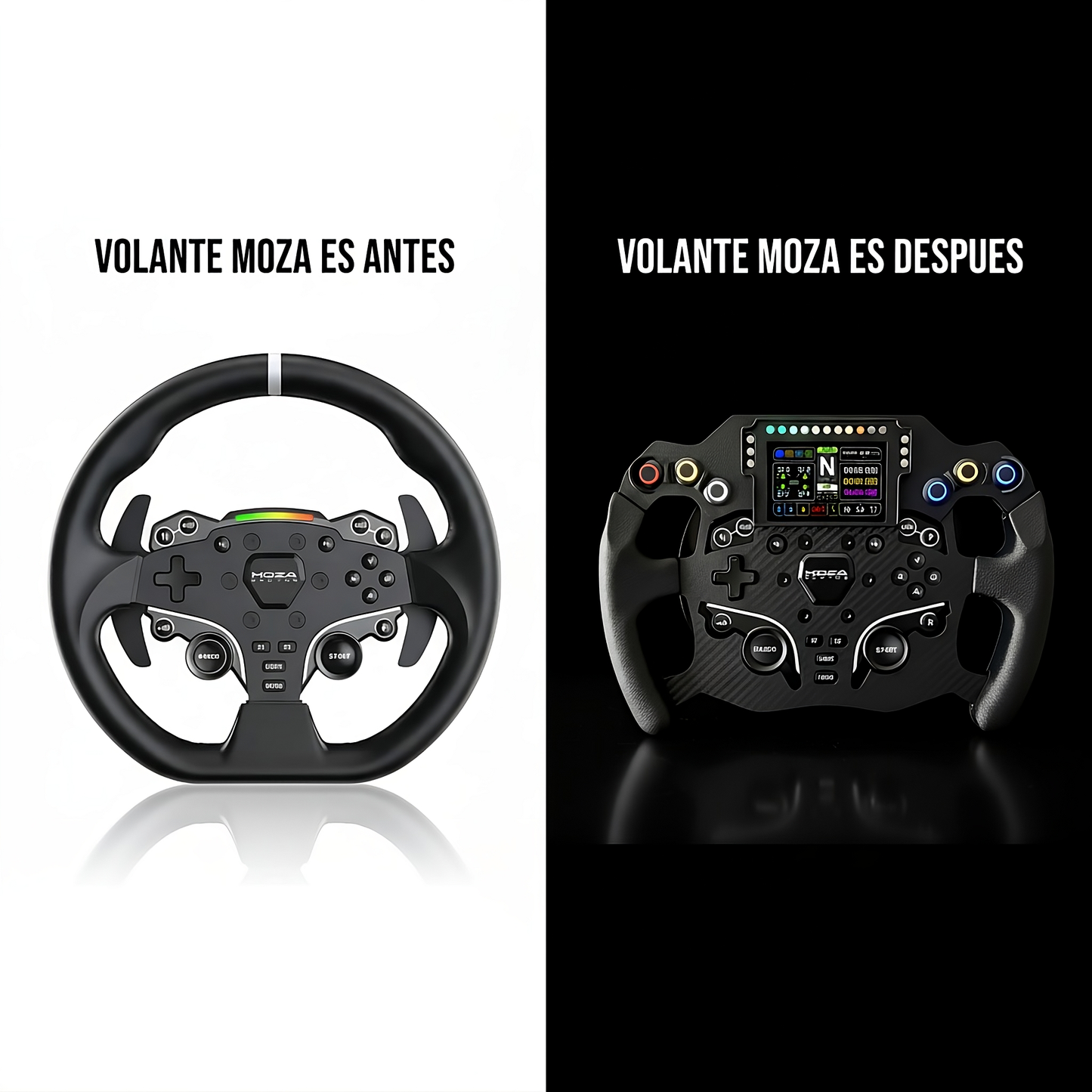 Mod Raptor F1 Pro para MOZA ES Wheel
