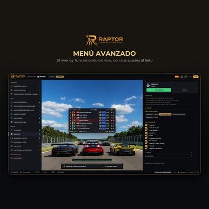 iRacing Overlay Raptor Racing