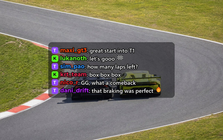 Chat del directo